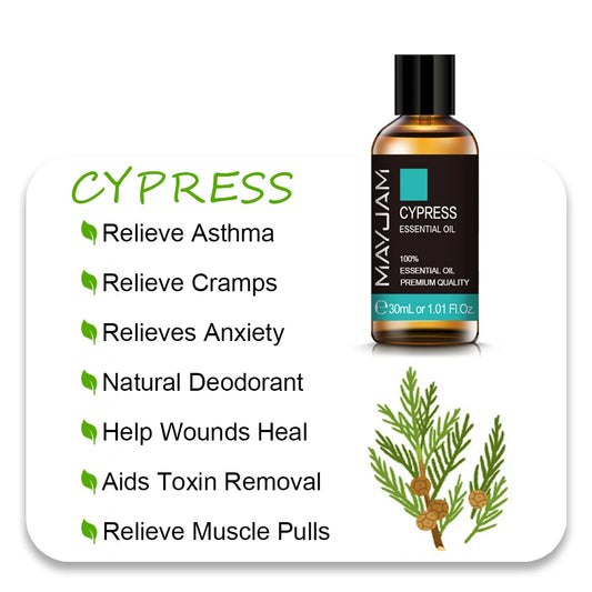Cypress - Essential Oil - 10mL / 30mL (MAYJAM)