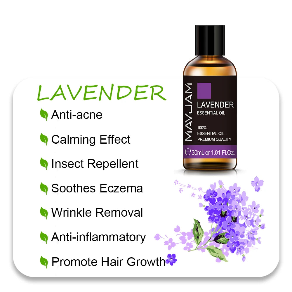 Lavender - Essential Oil - 10mL / 30mL (MAYJAM)