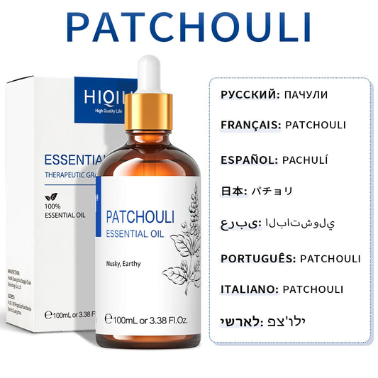 Patchouli - Essential Oil - 100 mL (HIQILI)