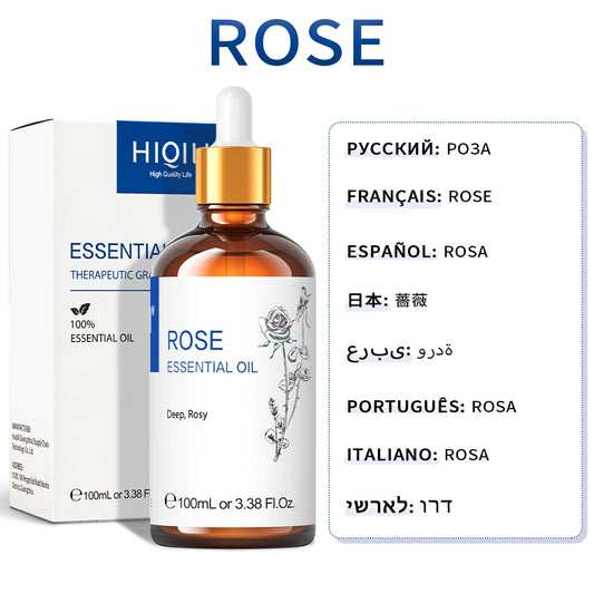 Rose - Essential Oil - 100 mL (HIQILI)