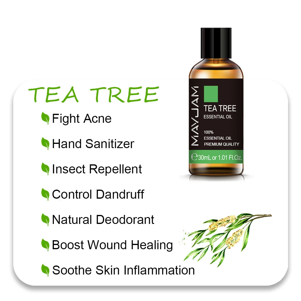 Tea Tree - Essential Oil - 10mL / 30mL (MAYJAM)