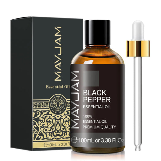 Black Pepper - Essential Oil - 100 mL (MAYJAM) - EnergHaze
