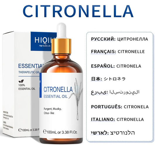Citronella - Essential Oil - 100 mL (HIQILI) - EnergHaze